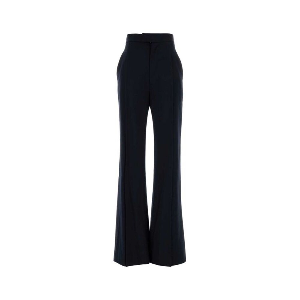 Vivienne Westwood Women Dark Blue Wool Wide-Leg Pant